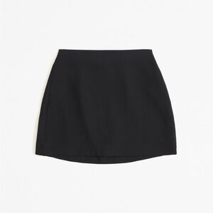 A&F Scarlett Premium Crepe Mini Skort - Black - Size Small